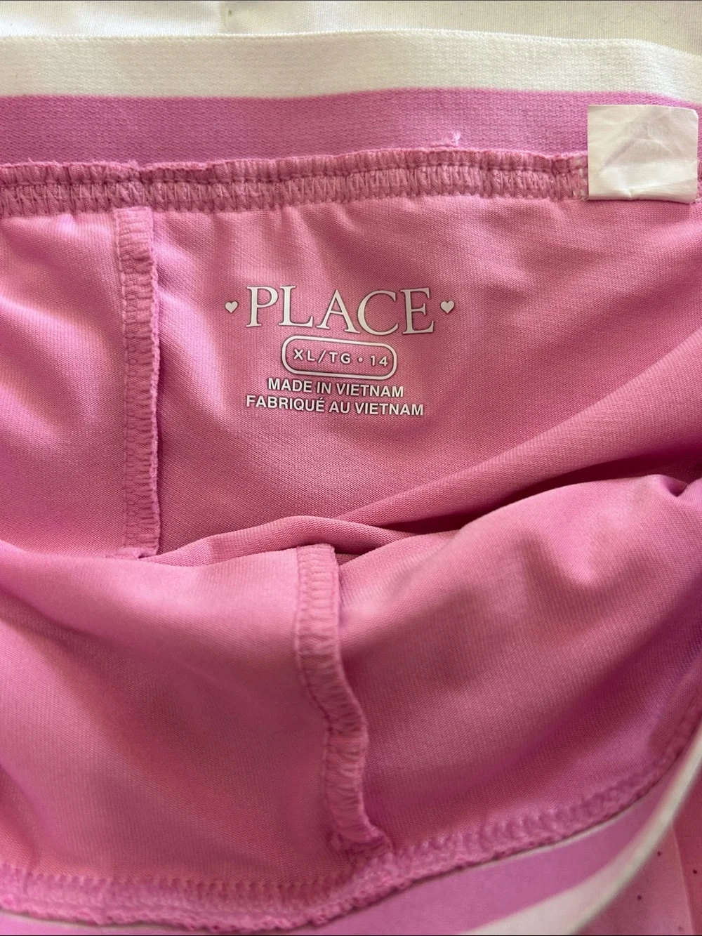 Girls pink skirt and short bundle